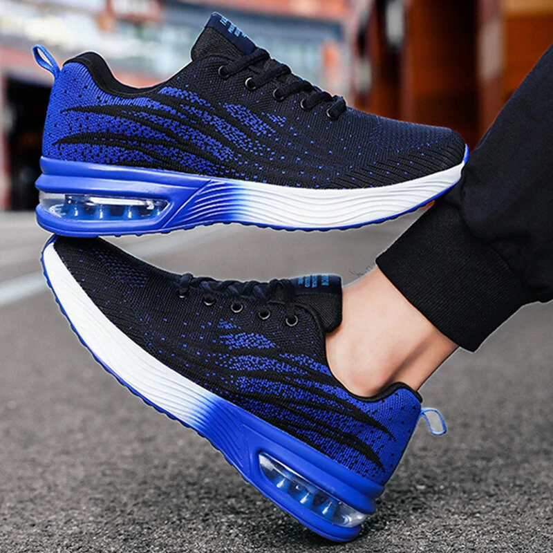 (image for) TENGOO Outdoors Mesh Material Breathable Anti-slip Lightweight Sport shoes Air shoes for Running Basketball Workout Gym